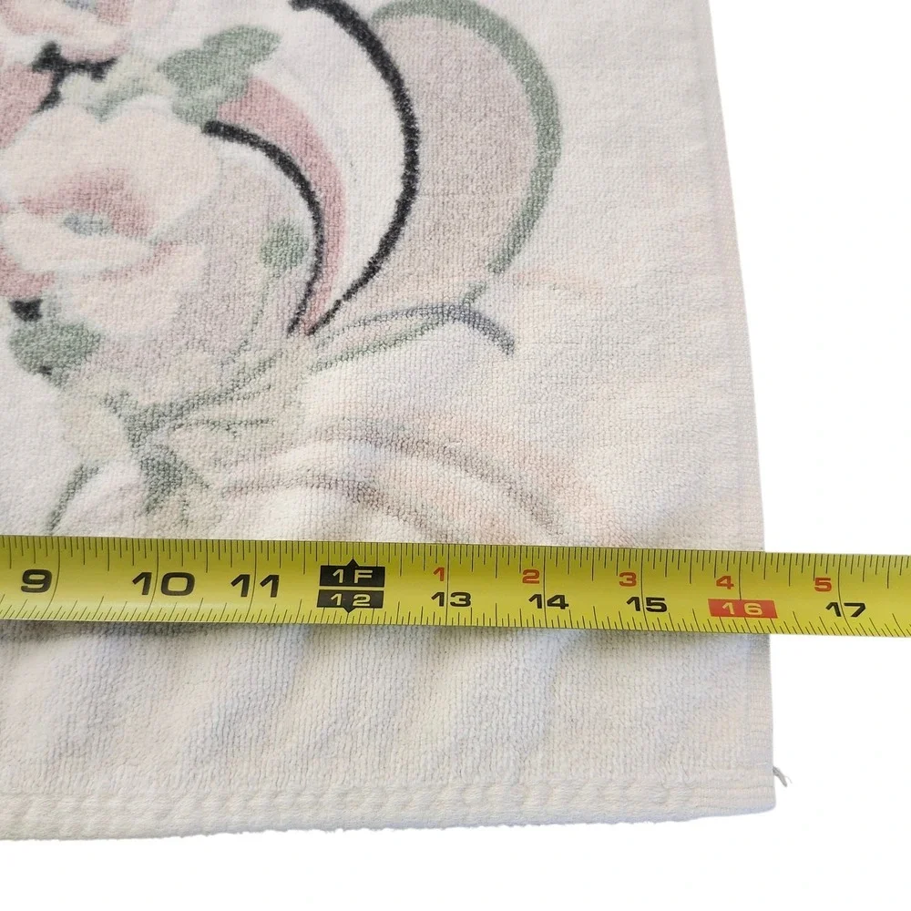 Vintage‎ Springmaid Bath & Hand Towel 100% Cotton USA Floral Anastasia Poppies